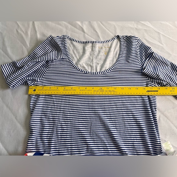 Lilly Pulitzer Beacon Striped Dress with Scoop Neck - Medium - Picture 4 of 8